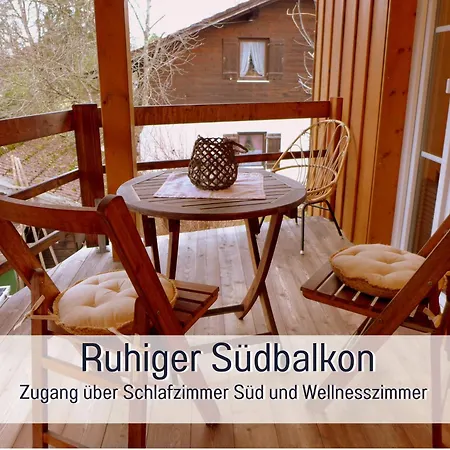 Feriehus Birkenoase - Sauna- Terrasse-drei Schlafzimmer Bad Heilbrunn