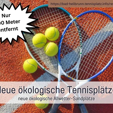 Birkenoase - Sauna- Terrasse-drei Schlafzimmer * Bad Heilbrunn