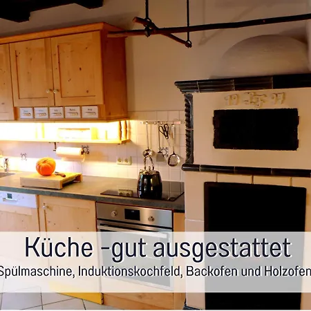 Birkenoase - Sauna- Terrasse-drei Schlafzimmer Bad Heilbrunn